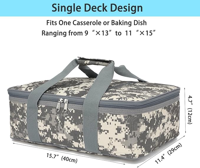 Insulated Casserole Carrier Bag - Image 3