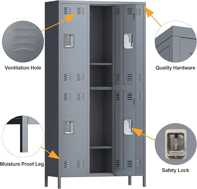 Employees Locker, Requires Assembly - Image 4