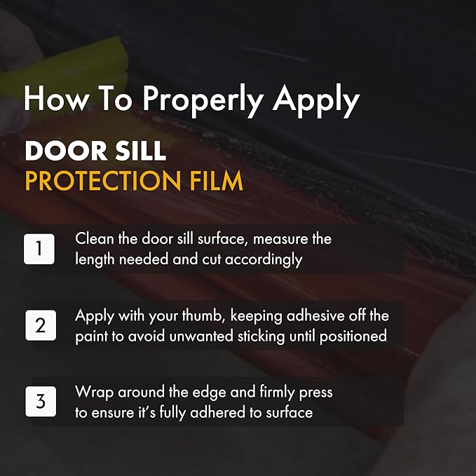 XPEL Clear Universal Door Sill Guard - Image 3