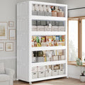 600QT Extra Large Stackable Storage Bins by Atrasee