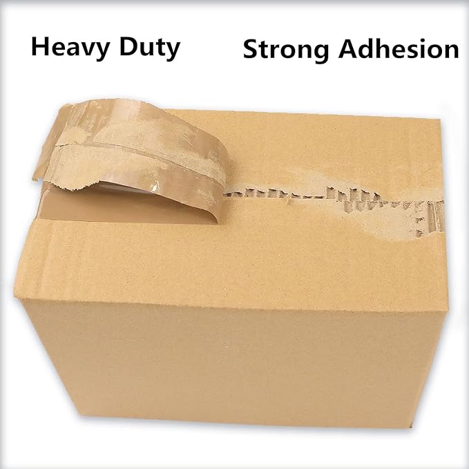 2-Pack Clear Packing Tape with Dispenser-2.7mil x 1.88" x 55Y Heavy Duty - Image 4