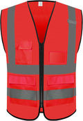 Reflective Safety Vest for Men Women by RhinoHit