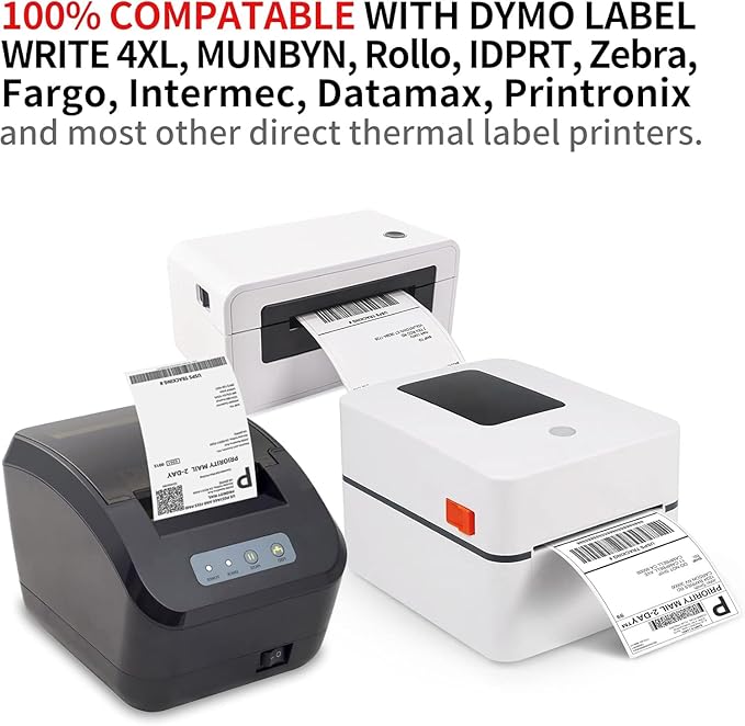 Sale4Less 500 Fanfold 4 x 6 Direct Thermal Shipping Labels - Image 3