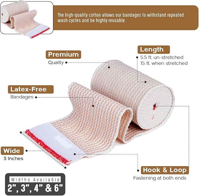 Premium Elastic Bandage Wrap - Image 2