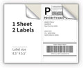 KKBESTPACK Half Sheet Shipping Labels by KKBESTPACK