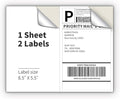 KKBESTPACK Half Sheet Shipping Labels by KKBESTPACK