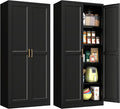 Pantry Cabinet, 71 Inch Tall Kitchen Storage Cabinet, Metal Pantry Cabinet by POLUP