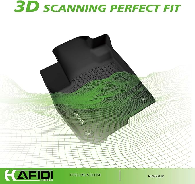 Floor Mats Custom for Volvo XC40 2019-2025 All Weather Protection TPE Heavy - Image 3