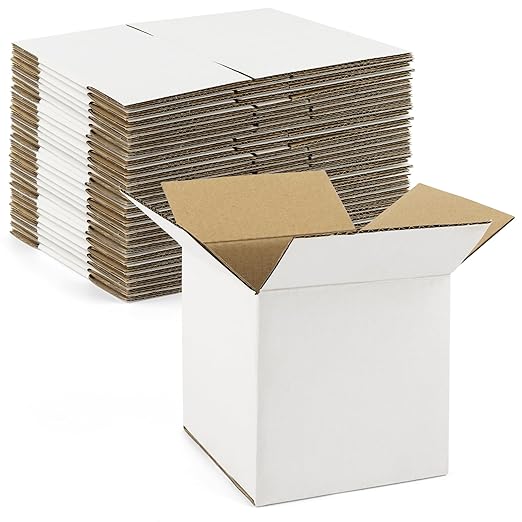 Golden State Art, 28 Pack 5x5x5 Shipping Boxes by GoldenStateArt