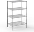 24" Deep x 36" Wide x 54" Height Wire Shelving Kit | 4-Tier | NSF Commercial by Regal+Altair