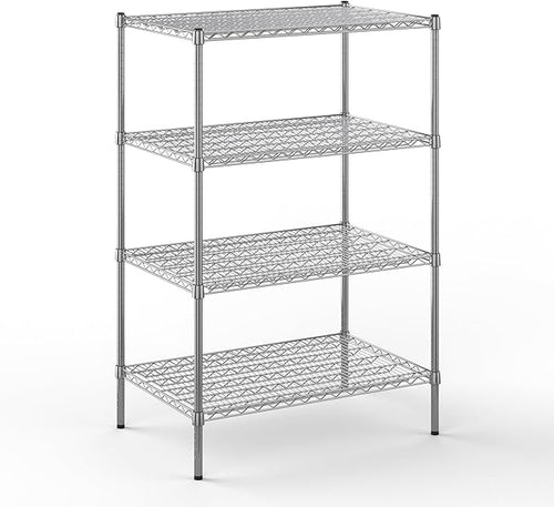 24" Deep x 36" Wide x 54" Height Wire Shelving Kit | 4-Tier | NSF Commercial by Regal+Altair