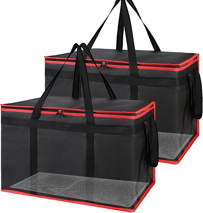 Bodaon Large 2-Pack Insulated Food Delivery Bag by Bodaon