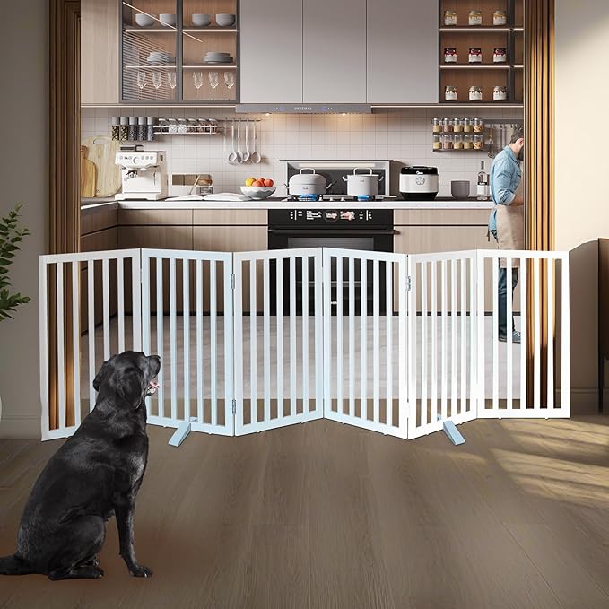 ZJSF Freestanding Indoor Dog Gate - Image 2