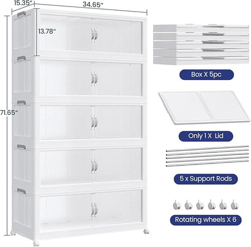 1200QT Extra Large Stackable Storage Bins - Image 2
