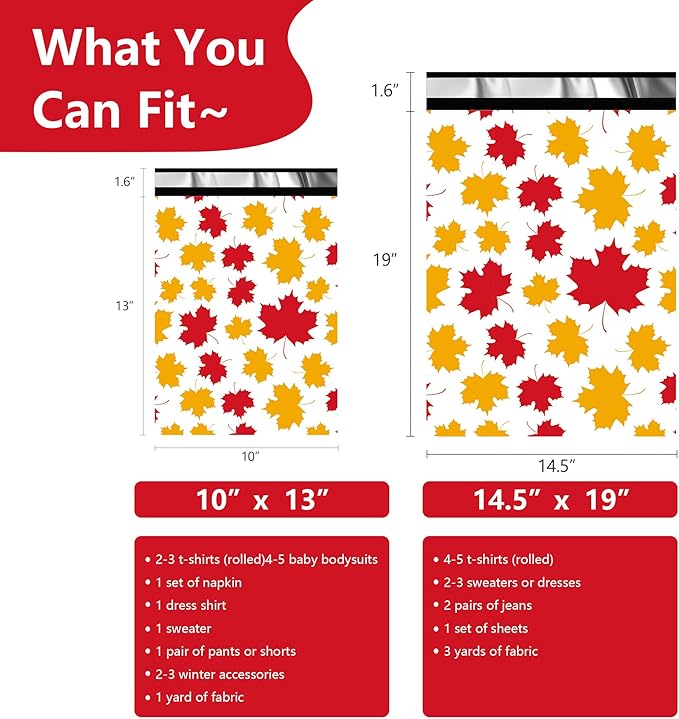 Poly Mailers 14.5x19 Inch 50 Pcs - Image 2