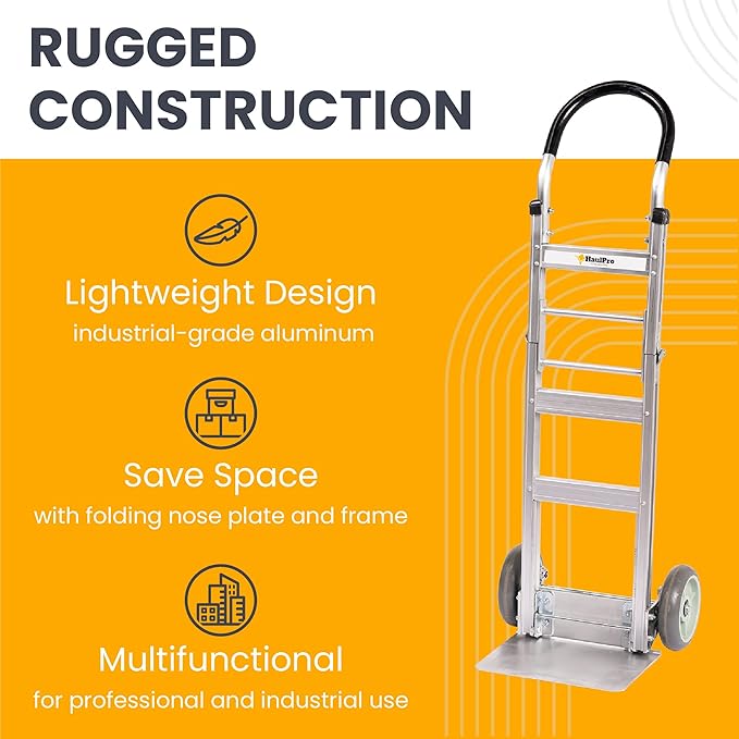 Fully Assembled Foldable Hand Truck - Image 8
