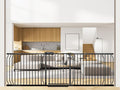 Extra Wide Baby Gate 85.8-104.5 Inch, Pressure Mounted No Drilling, by SmartDesignBigProtection