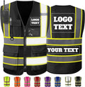 Custom Safety Vest High Visibility Reflective Vests by Unknown