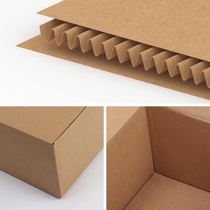Edenseelake 40 Pack 8x8x4 inches Shipping Boxes Small Cardboard Boxes - Image 4