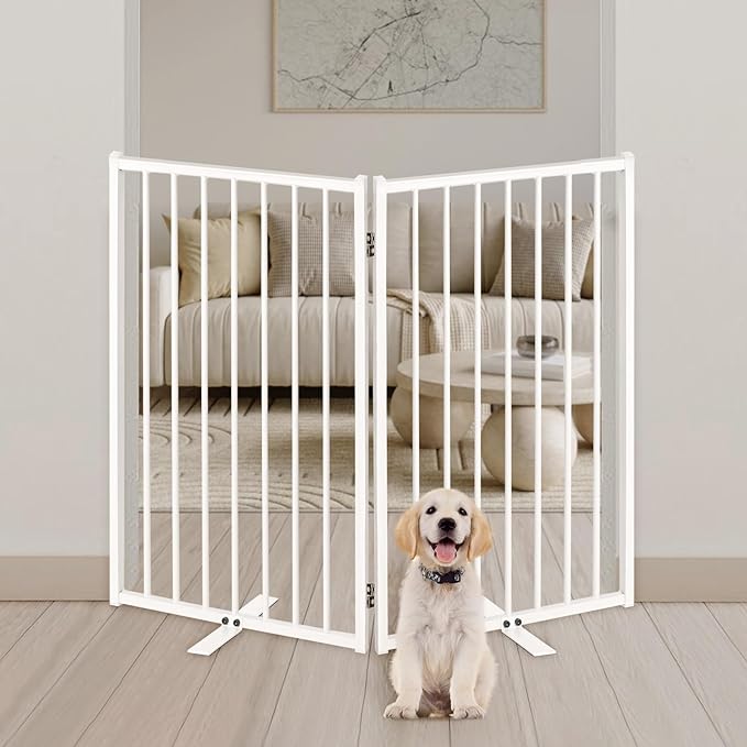 Metal Freestanding Dog Gates - Image 6