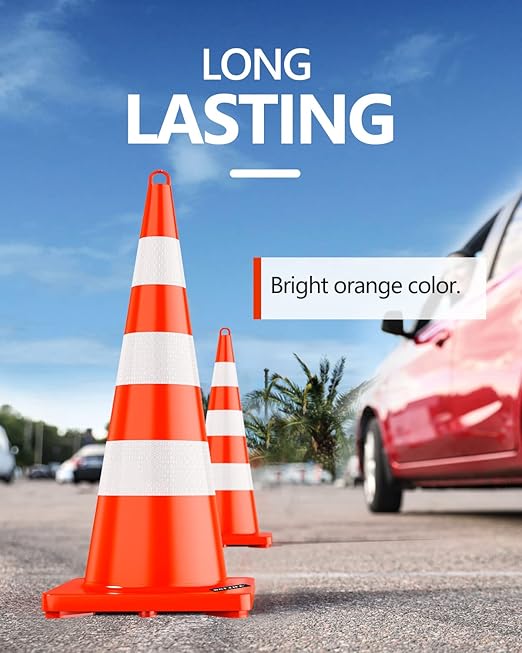 BATTIFE Traffic Safety Cones 36 Inch - Image 3