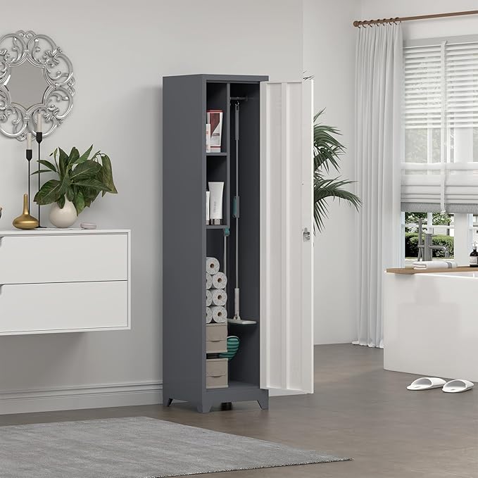 LUCYPAL Slim Broom Storage Cabinet - Image 5