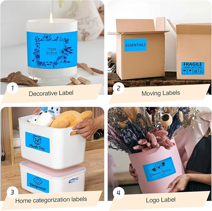 3x5 Inch Thermal Label Stickers, Moving Boxes, Address & Inventory Organization - Image 6