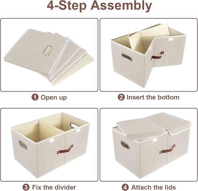 TYEERS Extra Large Collapsible Storage Bins - Image 6