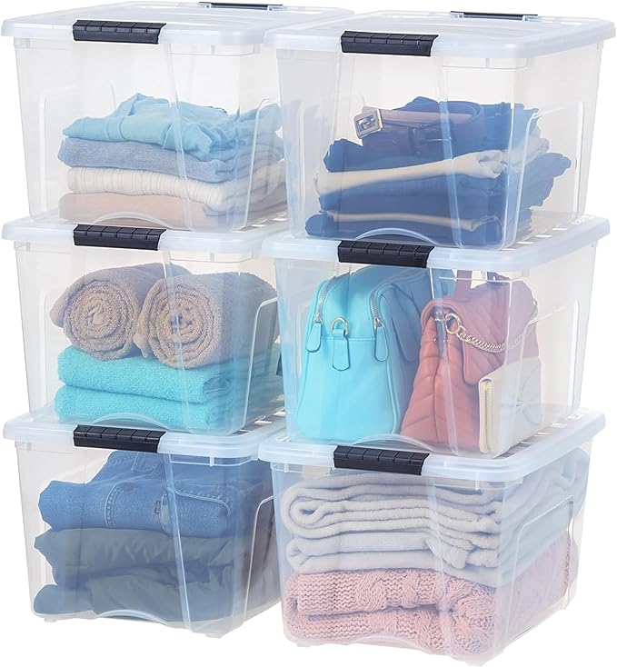 IRIS USA 40 QT Plastic Storage Box by IRISUSA