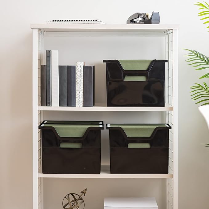 IRIS USA Medium Portable Desktop File Box - Image 4