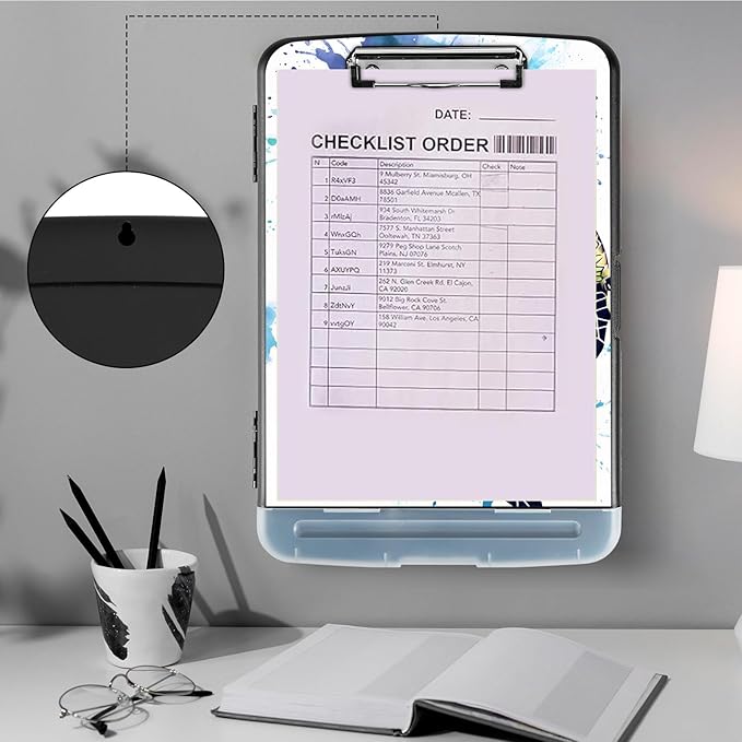 Heavy Duty Plastic Clipboard - Image 4