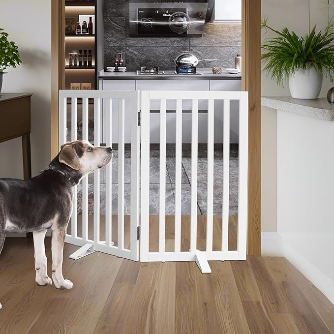 ZJSF Freestanding Indoor Dog Gate - Image 2