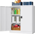Metal Storage Cabinet，Garage Storage Cabinet by LISSIMO