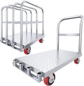 YITAHOME 2-in-1 Steel Panel Truck Cart 2200 LBS, Heavy Duty Platform Truck Carts by YITAHOME