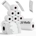 2 1/4" x 85' Thermal Receipt Paper Roll, Cash Register POS Thermal Paper by MultiLabel