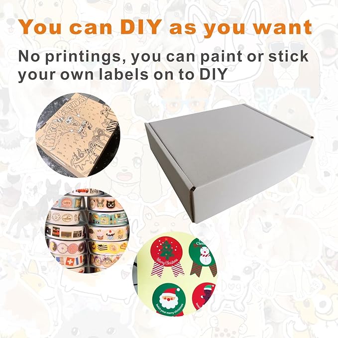 250 Pack 7x6x2'' Small Shipping Boxes, Corrugated Cardboard Mailers - Image 4