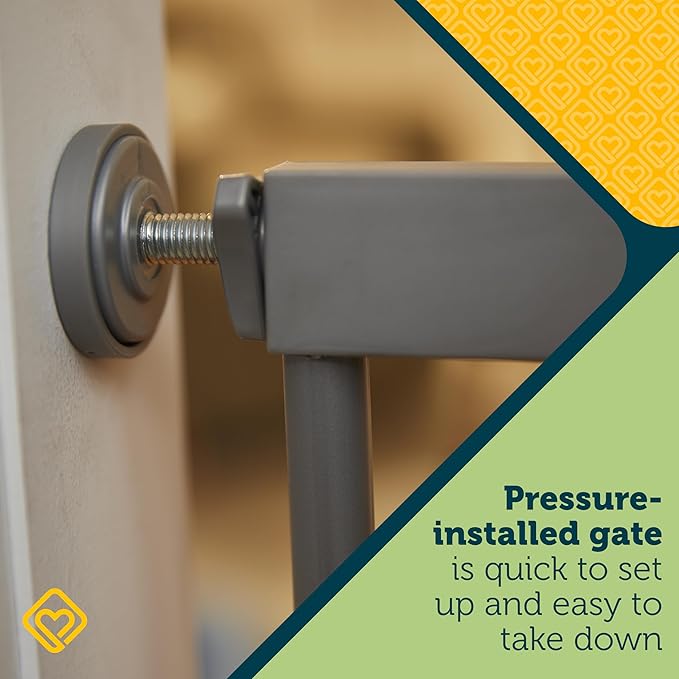 Safety 1st Baby Gate, Adjustable 29"-38" Wide, Pressure Mount | Walk Through - Image 3