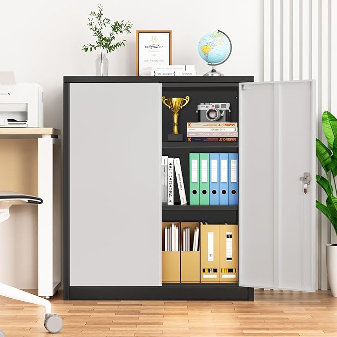 Pataku Metal Storage Cabinet, Garage Cabinet - Image 2
