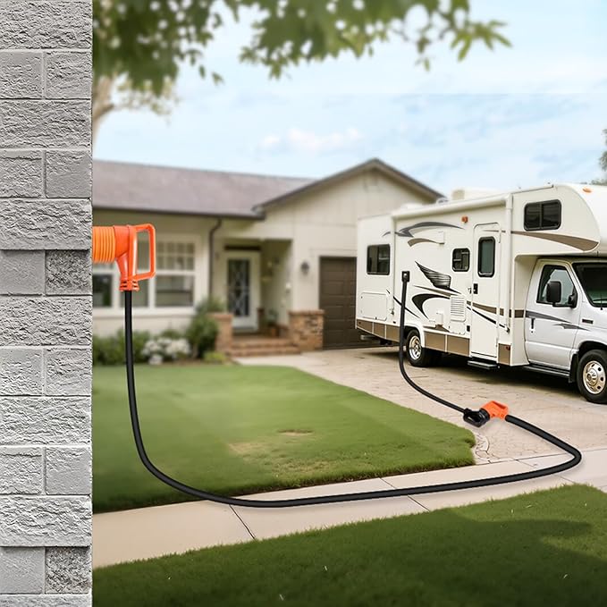 VEVOR 100 FT RV Extension Cord, 30 Amp, 125V 2500W Heavy Duty STW 10/3 Gauge - Image 8