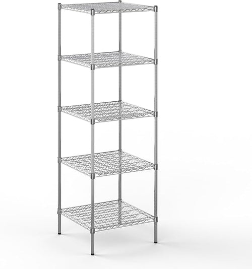 24" Deep x 24" Wide x 74" Height Wire Shelving Kit | 5-Tier | NSF Commercial by Regal+Altair