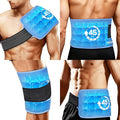 REVIX Large Ice Packs for Injuries Reusable, 45-Minute Long-Lasting Cold Therapy by Feelbetterlivebetter