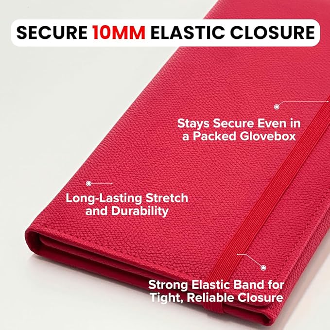 LINTRU Car Registration and Insurance Holder Trifold, Oversized Fit - Image 4