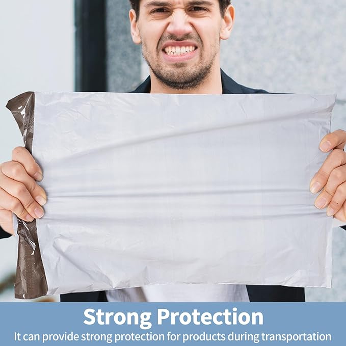 packbabol Poly Mailers10x13 Inch 500 Pack, Shipping Bags, Strong Mailing - Image 4