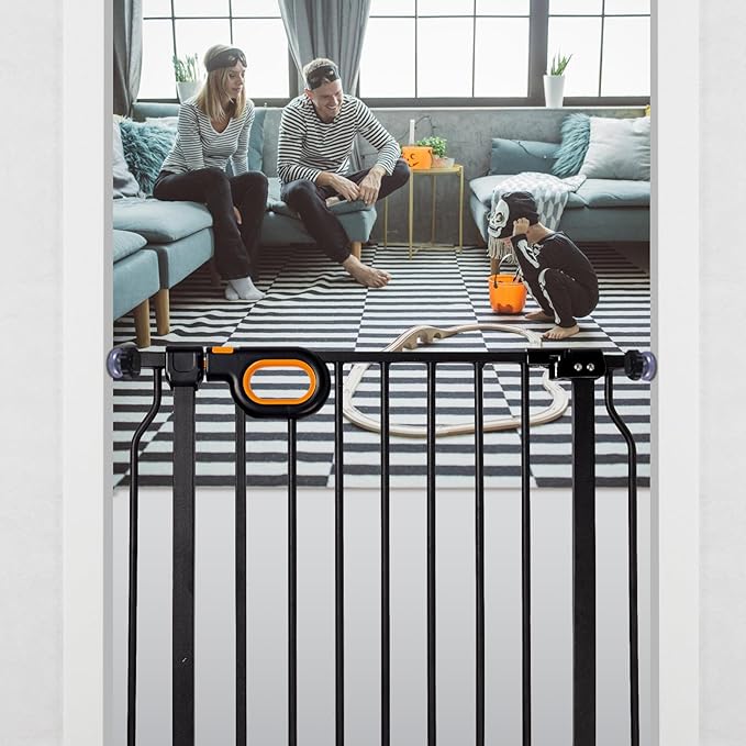 Baby Safety Gate for Stairs 29-33 Inch Wide, Safety House Gate for Baby Pet Gate - Image 5