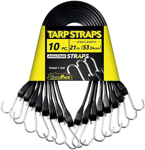 21'' Rubber Bungee Cords Heavy Duty Outdoor by AMAZING+STRAPS