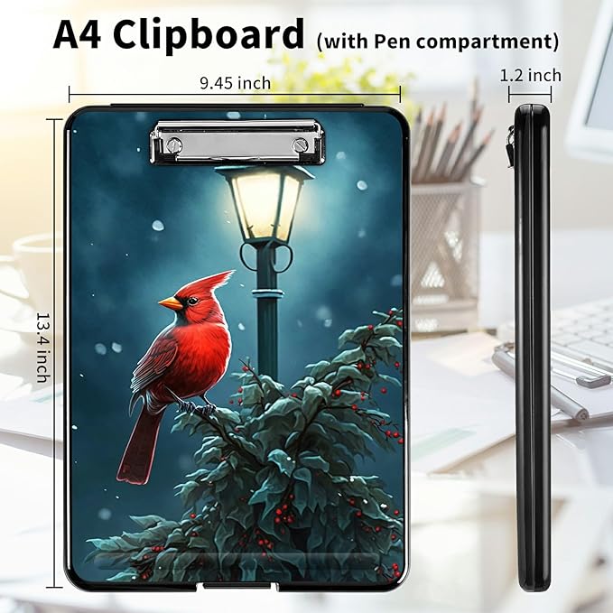 A4 Clipboards, Heavy Duty Waterproof Nursing Plastic Folder Clipboard - Image 2