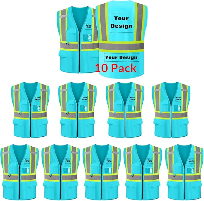 Safety Vest Customize Logo by evershare