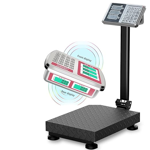 660lb Industrial Platform Scale Floor Weight Computing Postal Scale Digital by CXWAWSZ