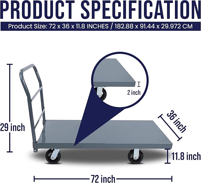 5Seconds Industrial Platform Truck - Image 3