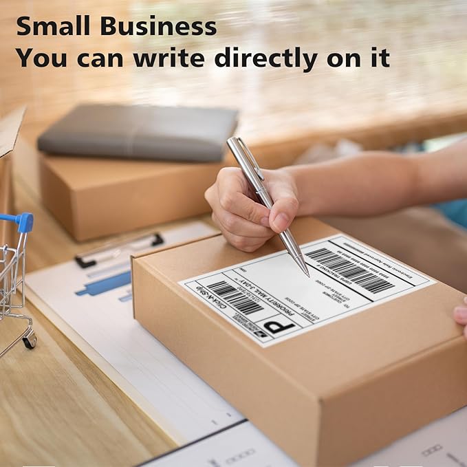 DGBDPACK 4"x6" Direct Thermal Shipping Labels 2400 Lables/8 Roll Compatible - Image 5